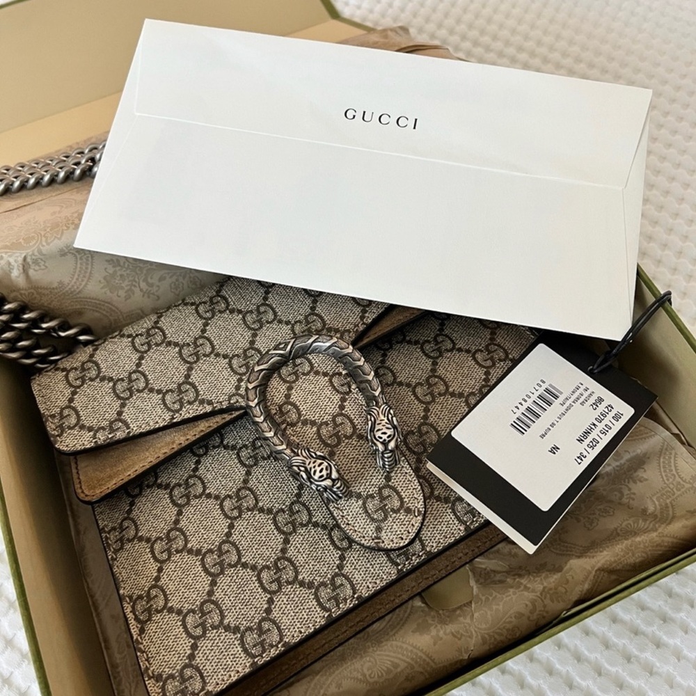 A103- 💯 % authentic Dionysus GG supreme mini bag